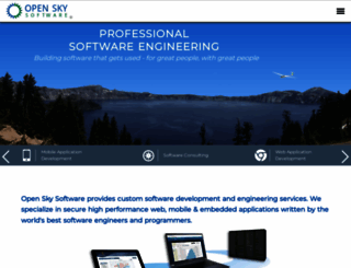 openskysoftware.com screenshot