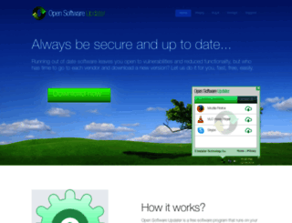 opensoftwareupdater.com screenshot