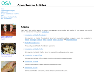 opensourcearticles.com screenshot