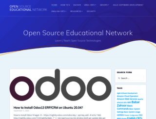 opensourceeducation.net screenshot