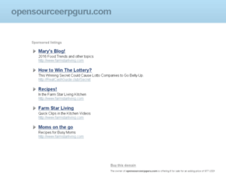 opensourceerpguru.com screenshot