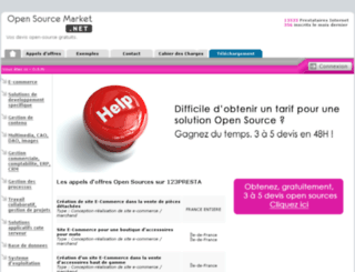 opensourcemarket.net screenshot