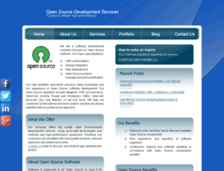 opensourceservices.info screenshot