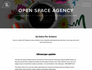 openspaceagency.com screenshot