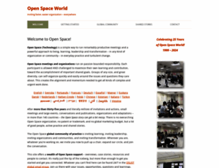 openspaceworld.org screenshot