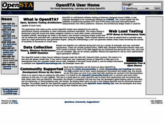 opensta.org screenshot