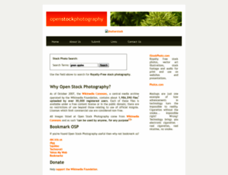 openstockphotography.org screenshot