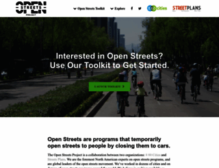 openstreetsproject.org screenshot