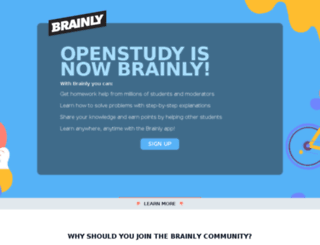 openstudy.com screenshot