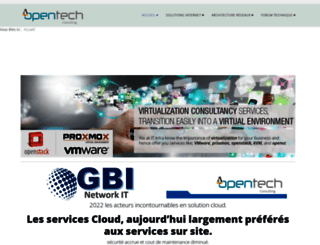 opentech-consulting.net screenshot