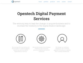 opentech.com screenshot