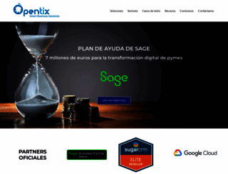 opentix.es screenshot