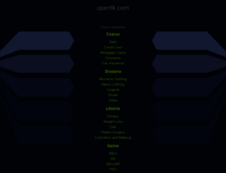 opentk.com screenshot