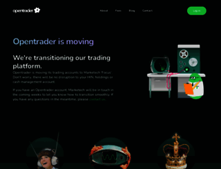 opentrader.com.au screenshot