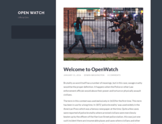 openwatch.net screenshot