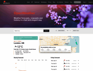 openweathermap.org screenshot