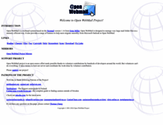 openwebmail.org screenshot