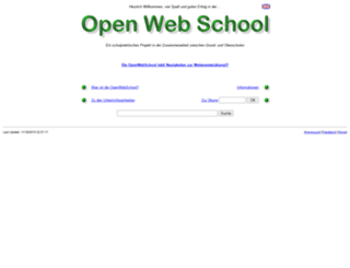 openwebschool.de screenshot