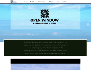 openwindowweddings.com screenshot