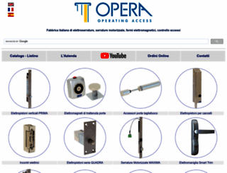 opera-italy.com screenshot