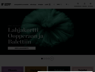 opera.fi screenshot