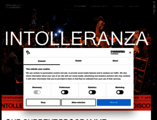 operaballet.be screenshot