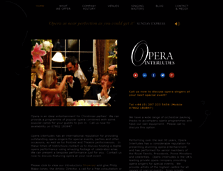operainterludes.co.uk screenshot