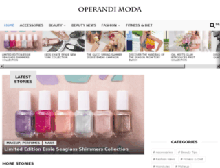 operandimoda.com screenshot