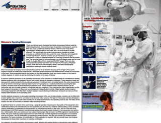 operatingmicroscopes.com screenshot