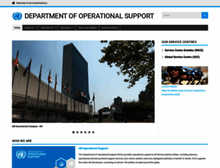 operationalsupport.un.org screenshot