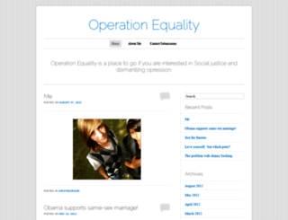 operationequality.wordpress.com screenshot