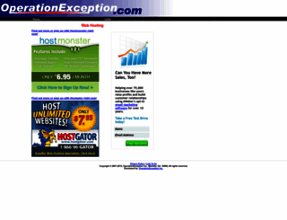 operationexception.com screenshot