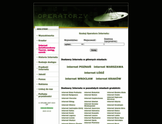 operatorzy.info screenshot