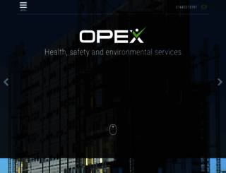 opexsafetyservices.co.uk screenshot