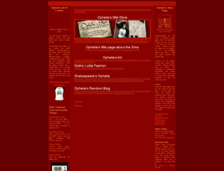 oph3lia.com screenshot