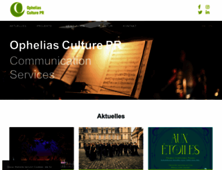 ophelias-pr.com screenshot