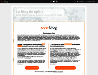 ophie.over-blog.com screenshot