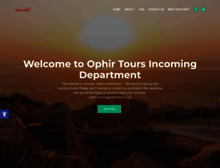 ophir-peltours.com screenshot
