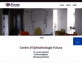 ophtalmologie-futura.fr screenshot