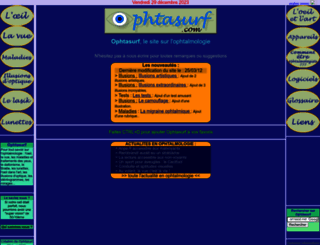 ophtasurf.free.fr screenshot