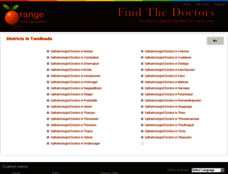 ophthalmologist.findthedoctors.info screenshot