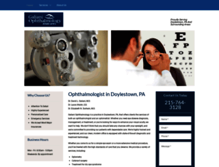 ophthalmologistdoylestownpa.com screenshot