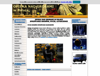 opieka-nad-grobami.sylwesteroferty.pl screenshot