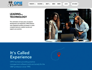 opiesoftware.com screenshot