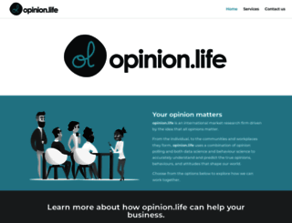 opinion.life screenshot