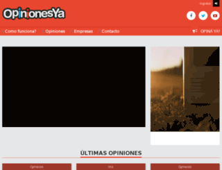 opinionesya.infuy.com screenshot