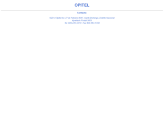 opitel.com.do screenshot