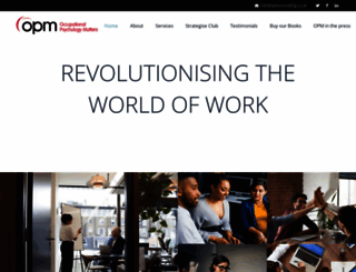 opmconsulting.co.uk screenshot