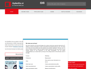 opnetflix.nl screenshot