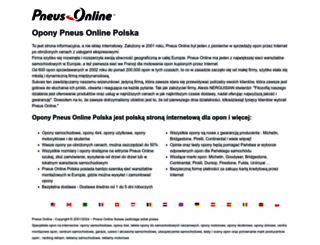 opony-pneus-online.pl screenshot